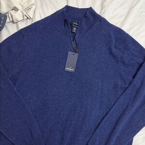 Classic Blue Crewneck Sweater